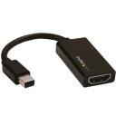 StarTech.com ディスプレイアダプター/mDP - HDMI/4K60Hz/アクティブ変換/BK(MDP2HD4K60S) 目安在庫=○[メール便対象...