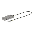 StarTech.com USBマルチハブ/USB-C/3画面/4K HDMI/DP/100WPD/3xUSB/LAN/Win(117B-USBC-MULTIP...