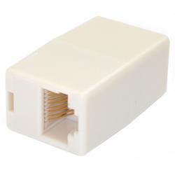 StarTech.com カテゴリ5e(CAT5e)LANケーブル用モジュラージャック中継アダプター(RJ45COUPLER) 目安在庫=○