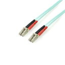 StarTech.com 光ファイバーケーブル/5m/OM3準拠/50/125/LC-LC/LSZH/AQ(A50FBLCLC5) 目安在庫=○[メール便対象商...