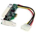 StarTech.com PCI Express - PCI変換カード/オス・メス/ペリフェラル電源(PEX1PCI1) 目安在庫=△