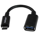 StarTech.com USBケーブル/A-C/15m/USB 3.0/5Gbps/メス・オス/ブラック(USB31CAADP) 目安在庫=○[メール便対象商...
