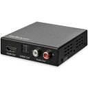 StarTech.com HDMIオーディオ分離器/HDMI 2.0 - デジタル・アナログ音声/4K60Hz(HD202A) 目安在庫=△