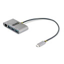 StarTechDcom USBnu^USB 3.1^USB-C - 3x USB-A^LAN^oXp[^30cm Cbl(HB30C3A1GEA2) ڈ݌=