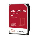 WESTERN DIGITAL WD221KFGX WD Red Pro SATA 6Gb/s 512MB 22TB 7200rpm 3.5inch CMR 目安在庫=○