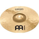 10インチ Splash10インチ Splash / MEINLの新シリーズClassics Customには、Classicsシリーズの他のシンバルと比べて錫の含有量が多いB10ブロンズ合金が使用されています。 このシリーズは、コンピュータ制御によるハイテクな製造工程と、ブリリアントフィニッシュによる魅力的でモダンなルックスと非常に優れた音質が特徴です。 野心的なロックやヘヴィーメタルドラマー向きの、リッチで音楽的なサウンドを生み出せます