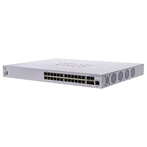 Cisco Systems(Cisco Business) CBS350 Managed 24-port 10GE、4x10G SFP Shared(CBS350-24XT-JP) 目安在庫=△