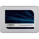 Crucial MX500 1000GB SATA 2.5 7mm with 9.5mm adapter SSD 目安在庫= 