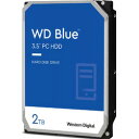 WESTERN DIGITAL WD20EARZ WD Blue SATA 6Gb/s 64MB 2TB 5400rpm 3.5inch CMR 目安在庫=○