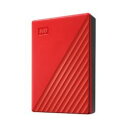 WESTERN DIGITAL WDBPKJ0040BRD-JESN My Passport 4TB レッド 目安在庫=△【6月末までポイント10倍】