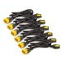 ViC_[GNgbNiAPCj Power Cord Kit (6 ea) Locking C13 to C14 1.2m AP8704S-WW ڈ݌=