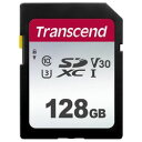 トランセンド・ジャパン 128GB UHS-I U3 SD card TS128GSDC300S 目安在庫=△