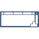 Glorious GMMK PRO 75% Alternative Top Frame - Navy Blue(GLO-ACC-P75-TF-NB) 目安在庫=...