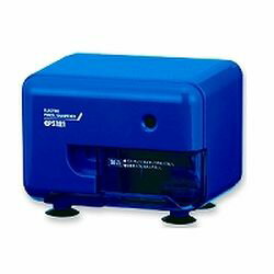 アスカ 電動シャープナー(電動鉛筆削り)　ブルー(EPS121B) 目安在庫=○