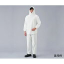 塗装服 上下セット 胸中央ポケット(ファスナー)付 L (1セット)(3-1798-03) 目安在庫=○