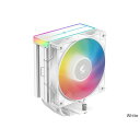 Deepcool AG400 WH ARGB V2 CPUクーラー 220W TDP 高効率120mm ARGB PWMファン(R-AG400-WHAMMN-GJD) 目安在庫=○
