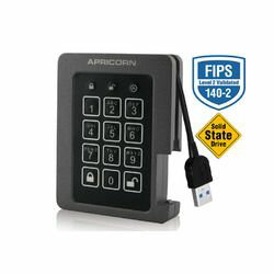 Apricorn Aegis Padlock SSD - USB 3.0 ASSD-3PL256-480F 目安在庫=△