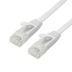Rakuten - ホーリック horic LANケーブル UTP カテゴリー6A フラット 5m ホワイト(LC50-038FW) メーカー在庫品