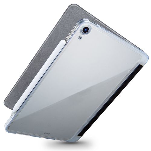 エレコム iPad Air 10.9インチ ケース カバー 手帳 フラップ レザー 背面クリア マグネット ブラック(TB-A20MHVCFBK) メーカー在庫品
