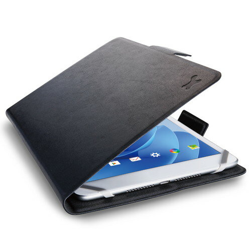 エレコム ELECOM タブレットケース カバー 汎用 7～8.4インチ 手帳型 薄型 軽量 ブラック(TB-08UHGFLBK) メーカー在庫品