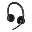 エレコム ELECOM ノイズリダクションステレオBluetoothヘッドセット(LBT-HSOH20BK) メーカー在庫品