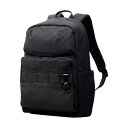 エレコム ELECOM リュック 20L 撥水加工 15.6インチノートPC 収納可 通勤 通学 ビジネスバッグ ブラック(BM-BPSDBK) メーカー在庫品