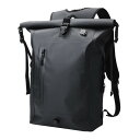 エレコム ELECOM 防水ロールトップリュック ブラック(BM-BPWP02BK) メーカー在庫品(4)