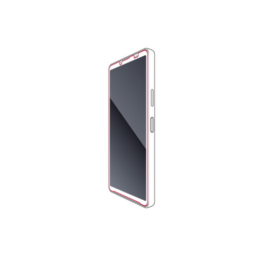 ���쥳�� ELECOM Xperia 10 V �ե���� ��Ʃ�� ���� �����ɻ� ��ˢ�ɻ�(PM-X232FLFG) �᡼�����߸���
