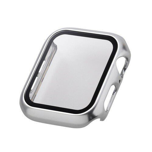 ���쥳�� ELECOM Apple Watch SE [44mm] �ե륫�С� �᥿��å� ����С�(AW-23DFCGPSV) �᡼�����߸���