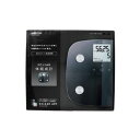エレコム ELECOM エクリア体組成計 FS01シリーズ ブラック HCS-FS01BK メーカー在庫品【5月ポイント10倍】