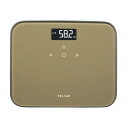 エレコム ELECOM 体重計 ヘルスメーター 乗ルダケ 自動認識機能付 100g単位 コンパクト ECLEAR Plus カフェブラウン(HCS-S02BR)...