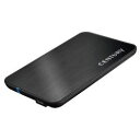 センチュリー CENTURY シンプルBOX2.5 USB3.1 Type-C 7mm CSS25U31C-BK-7MM メーカー在庫品