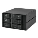 センチュリー CENTURY iStarUSA BPN-DE Series リムーバブルラック 3Bayモデル V2(BPN-DE230SS-BK2) メーカー在庫品【6月末までポイント10倍】