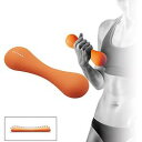 エレコム ELECOM ダンベル スリムタイプ 1.5kg 筋トレ 1個入り 持ちやすい オレンジ エク(HCF-DBS15DR) メーカー在庫品