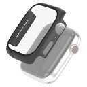 エレコム ELECOM アップルウォッチ Apple Watch ケース フルカバー SE 6 5 4 (44mm) ガラス ポリカーボネート ブラック(AW-44CSPCGBK) メーカー在庫品【5月ポイント10倍】(2)