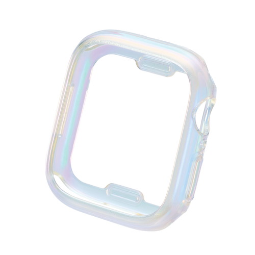 ���쥳�� ELECOM ���åץ륦���å� Series9/8/7 [41mm] �Х�ѡ� ���ե� ������ ¦���ݸ� �������饯�ꥢ(AW-23BBPUACR) ...