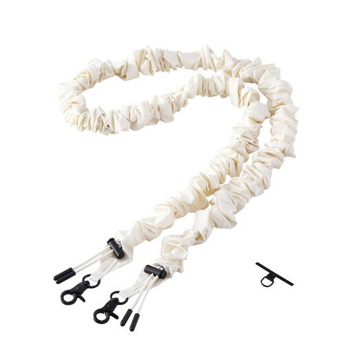 エレコム ELECOM ショルダーストラップシュシュ/カジュアル くしゅくしゅとした立体感 シンプルながら存在感 アイボリー(P-STSDH1SCOIV) メー...