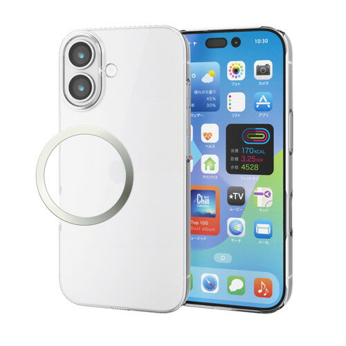 乐天商城 - エレコム ELECOM iPhone 17 ケース ハード 極薄 透明(PM-A25APV06CR) メーカー在庫品