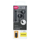 エレコム ELECOM Lightning接続ヘッドホンマイク FAST MUSIC(TM)(EHP-LF10IMABK) メーカー在庫品
