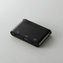 エレコム ELECOM Type-Cドッキングステーション PD対応 TypeC USB(3.0) HDMI ブラック(DST-C06BK) メーカー在庫品[メ...