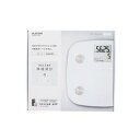 エレコム ELECOM エクリア体組成計 FS01シリーズ ホワイト HCS-FS01WH メーカー在庫品【5月ポイント10倍】