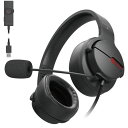 エレコム ELECOM ゲーミングヘッドセット ARMA オーバーヘッド アダプタ付 ブラック(HS-ARMA200VBK) メーカー在庫品