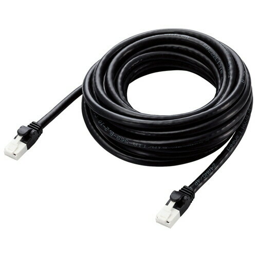 Network Interface Controller - TPS 爪折れ防止LANケーブル(CAT6A) ブラック 5m RoHS指令準拠(10物質) 1パック(5本)(LD-GPAT/BK5EX5) 目安在庫=○