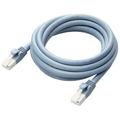 Network Interface Controller - TPS 爪折れ防止LANケーブル(CAT6A) ブルー 2m RoHS指令準拠(10物質) 1パック(5本)(LD-GPAT/BU2EX5) 目安在庫=○