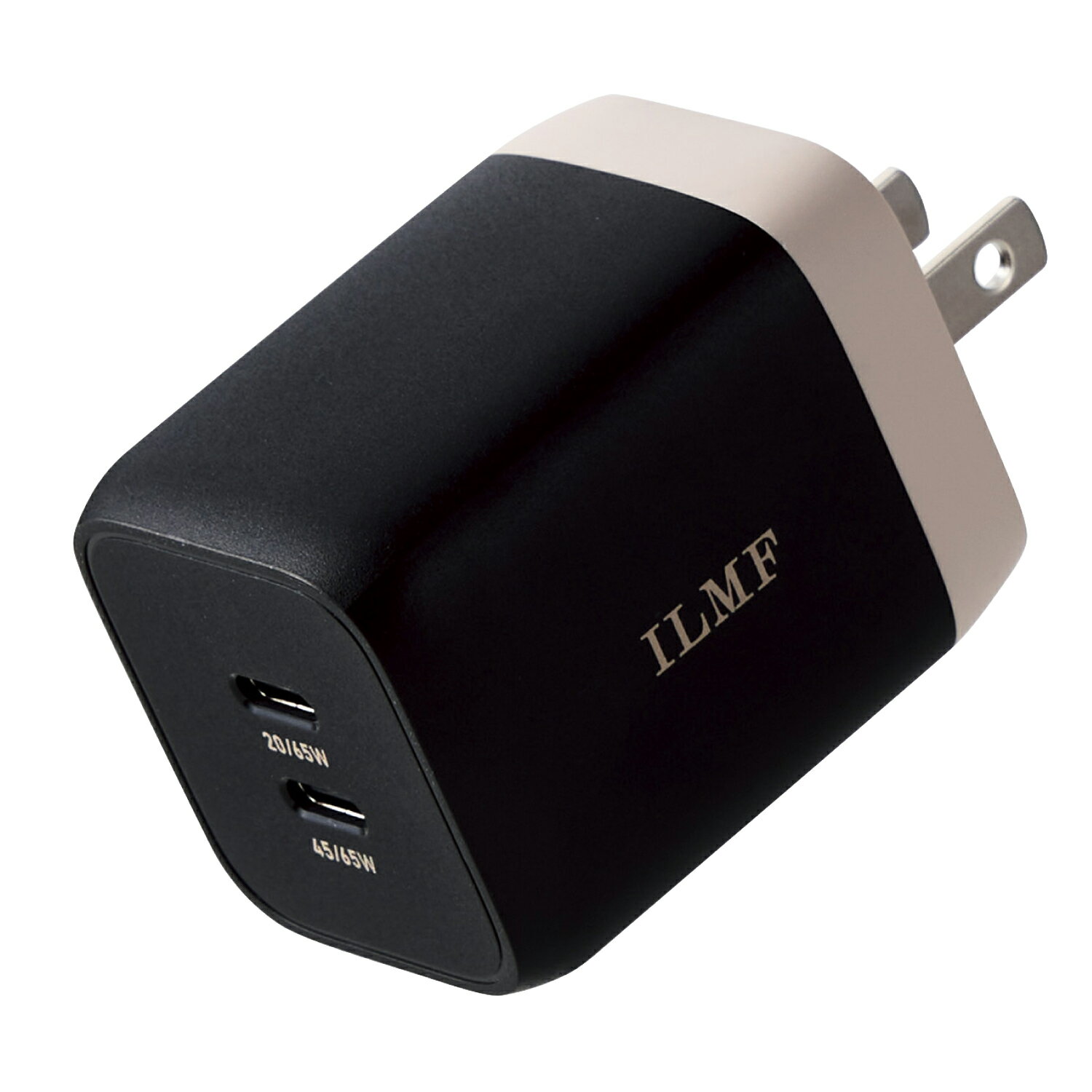 エレコム ELECOM USB Type-C 充電器 コンセント PD 65W PPS 高速充電 小型 ILMF ブラック(MPA-ACCP43BK-IL) メーカー在庫品【数量限定】