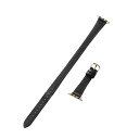 エレコム ELECOM アップルウォッチバンド SE(第2世代/第1世代)/Series9~1 ( 41 40 38mm ) レザー ベルト ロングサイズ グレ...