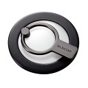 エレコム ELECOM マグネットスマホリング 2WAY ブラック(P-STRMKHICRBK) メーカー在庫品