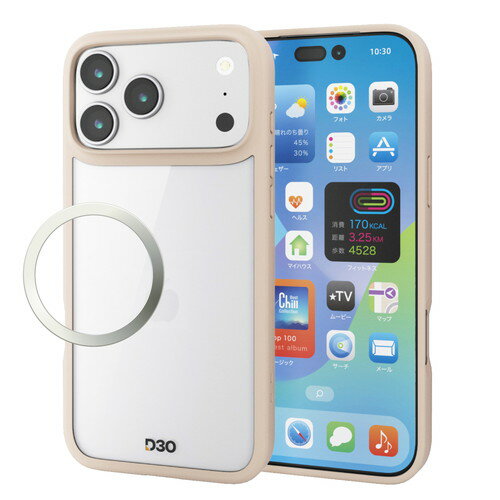 樂天商城 - エレコム ELECOM iPhone 17 Pro Max ケース ハイブリッド D3O(R) 超衝撃保護 茶(PM-A25DD3OFCBE) メーカー在庫品