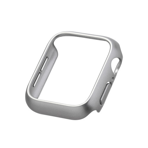樂天商城 - エレコム ELECOM Apple Watch SE [40mm] バンパー ハード メタリック シルバー(AW-23EBPPMSV) メーカー在庫品