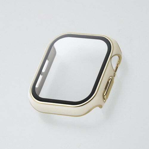 ���쥳�� ELECOM Apple Watch Series 10 [ 42mm ] �ե륫�С� �᥿��å��饤�� �ۥ磻��(AW-24BFCGJWH) �᡼��...